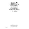 BRANDT CA2950E Manual de Usuario